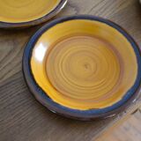 Saint Clément plates porcelain from the 1960s.