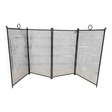 19th-century fireplace screen
