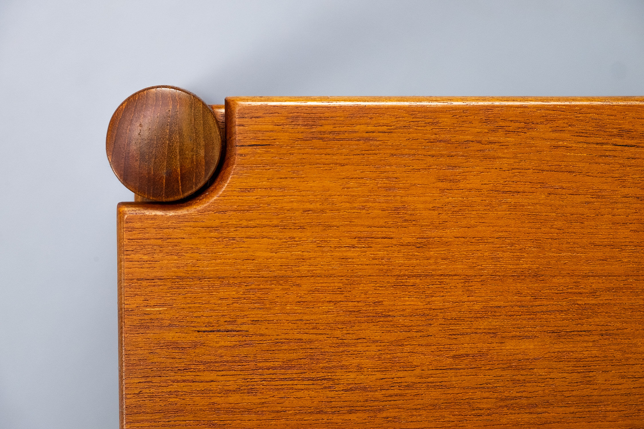 Solid teak coffee table by Kai Kristiansen for Magnus Olesen, 1960s