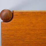 Solid teak coffee table by Kai Kristiansen for Magnus Olesen, 1960s