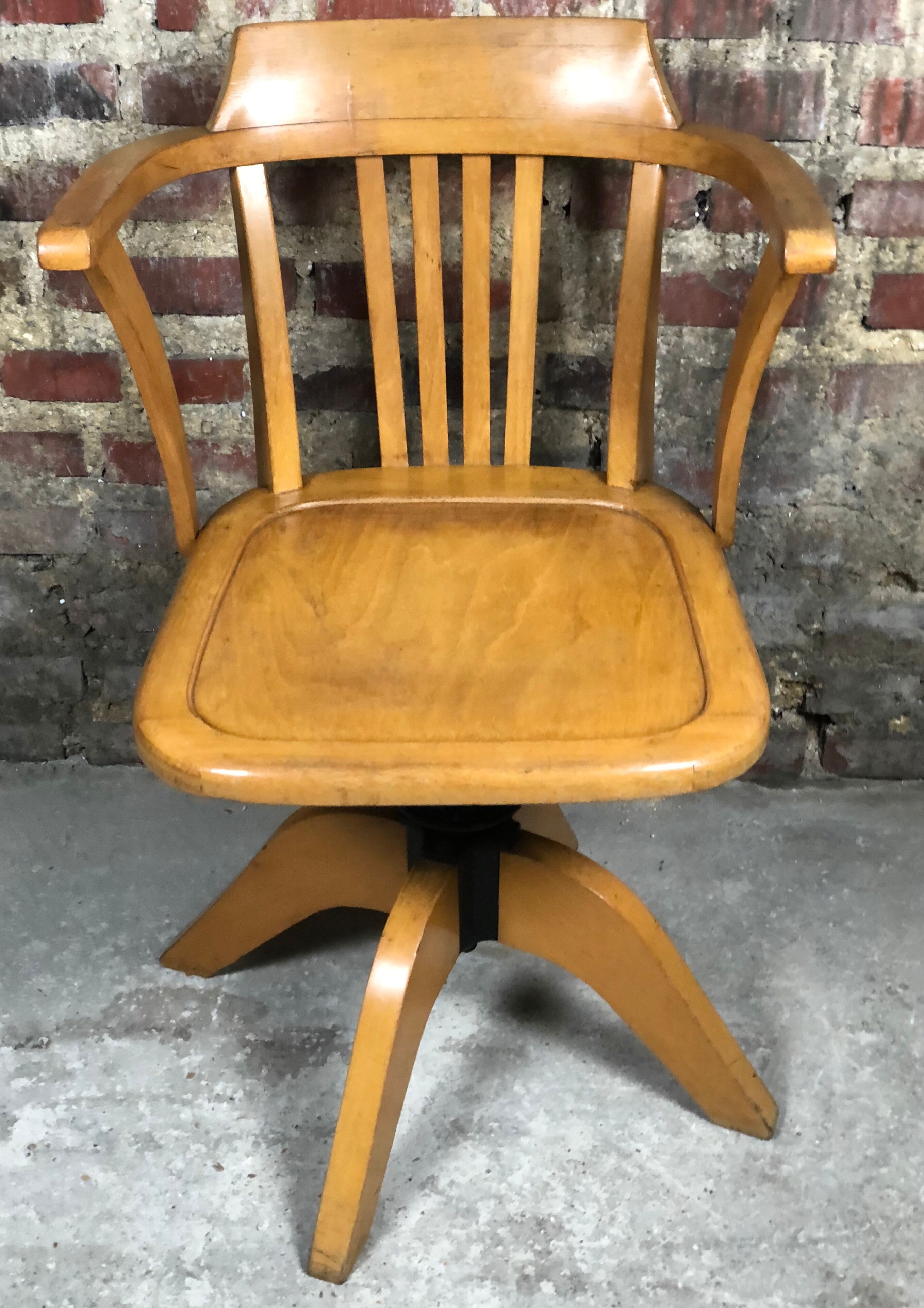 1950 American office chair/chair rotating STELLA brand