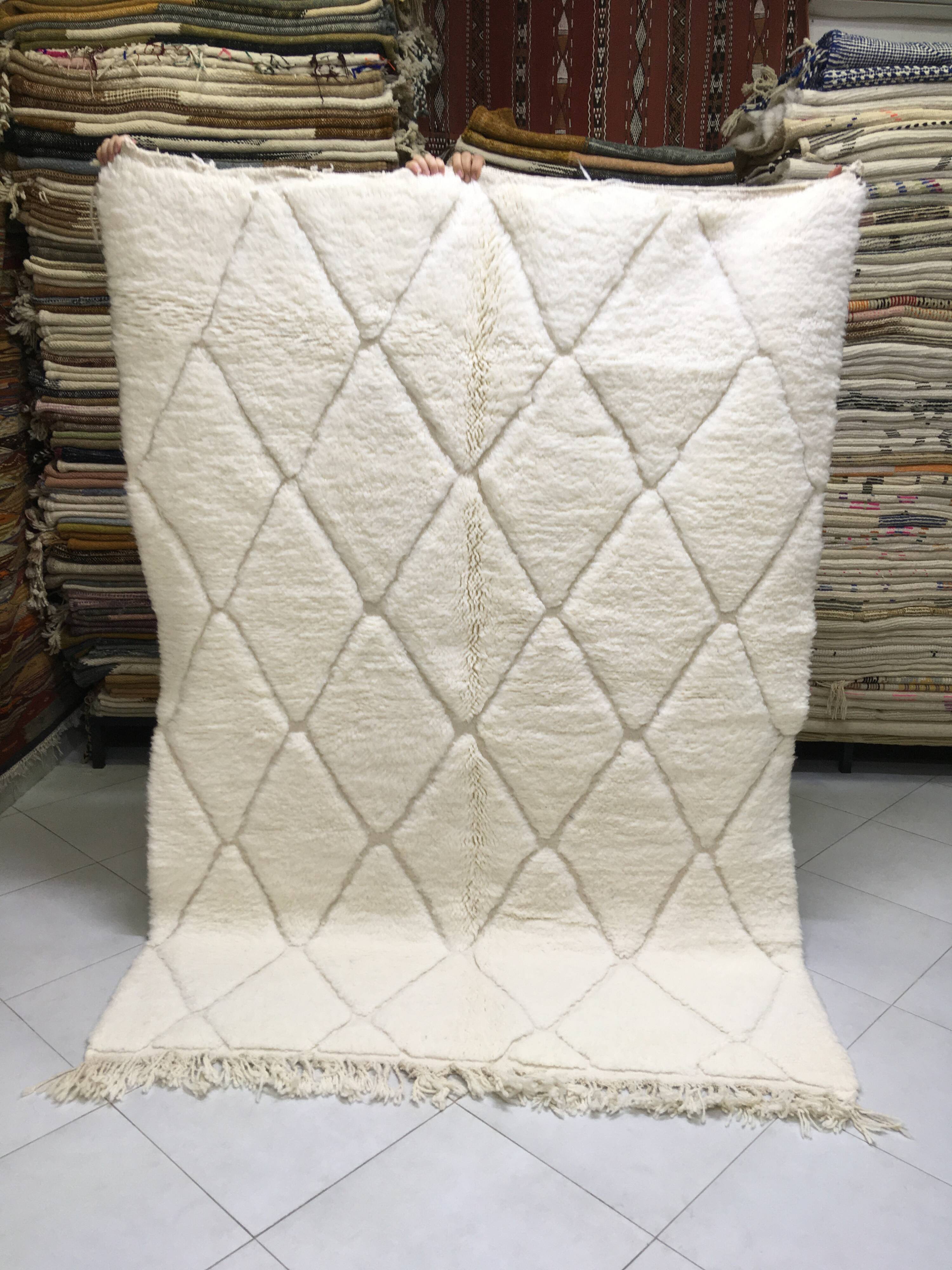 Tapis Beni Ouarain Berbère 215 x 152 cm