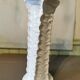 Large ceramic art candle holder Morocco