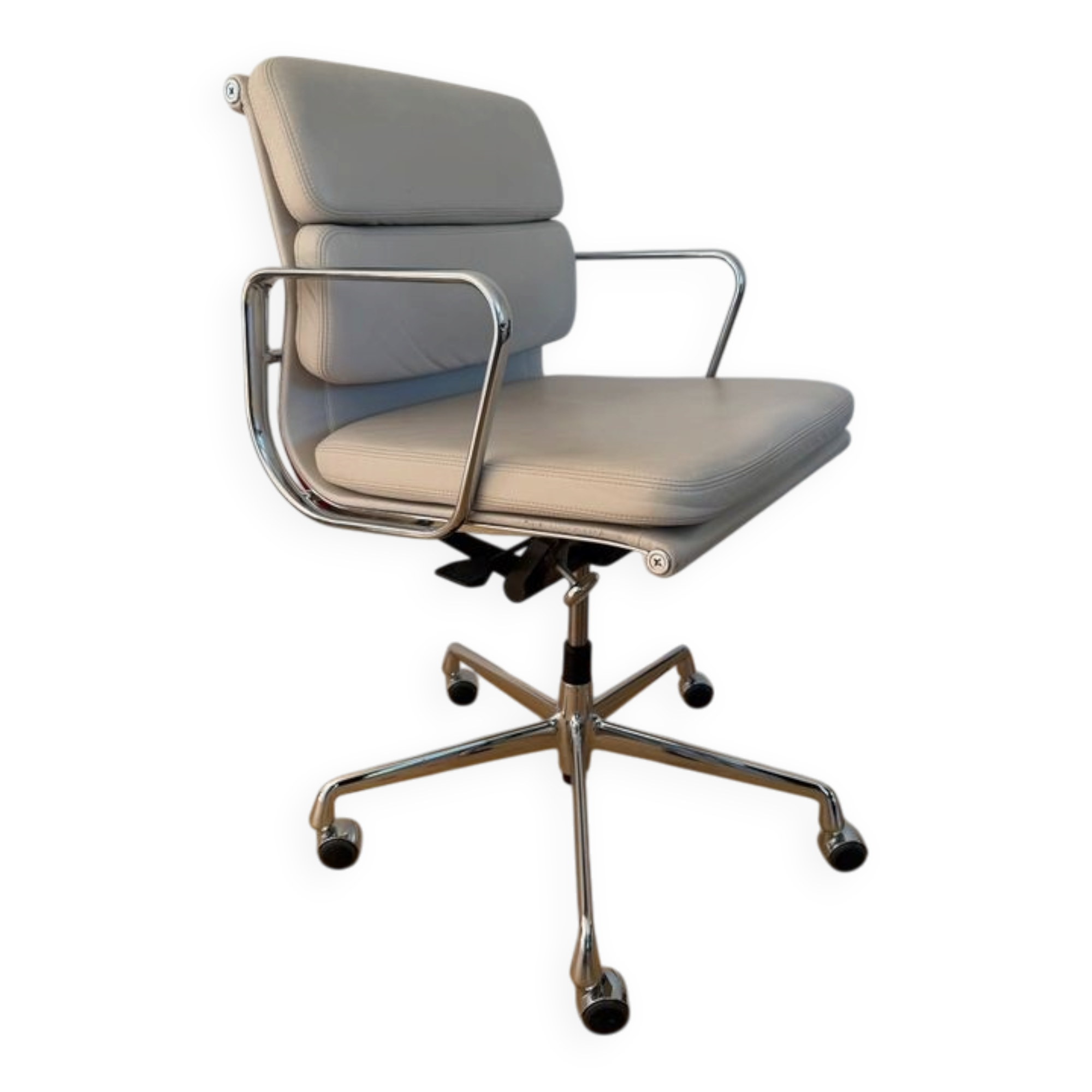 Fauteuil de Bureau Vitra Soft Pad EA 217 Cuir