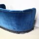 Danish Cabinetmaker Banana Curved Sofa, 1940s