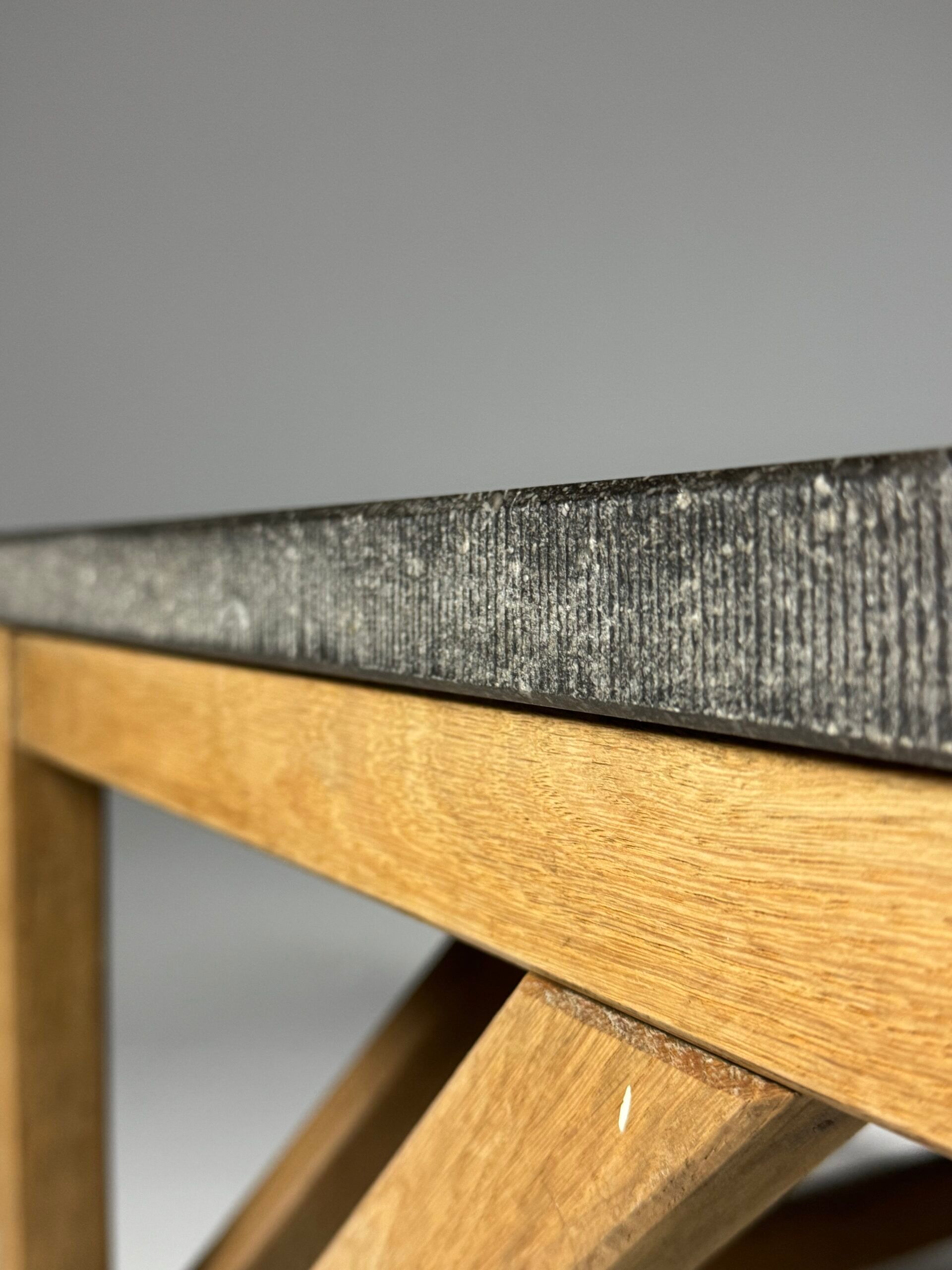 Vintage bluestone coffee table