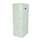 Vintage west german scheurich kosmos vase white glaze sputnik pattern model 263-31