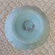 Vase ancien opaline bleue