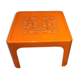 Gilac coffee table orange worked model n°1853