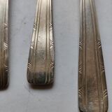 7 classic silver-plated teaspoons