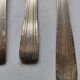 7 classic silver-plated teaspoons