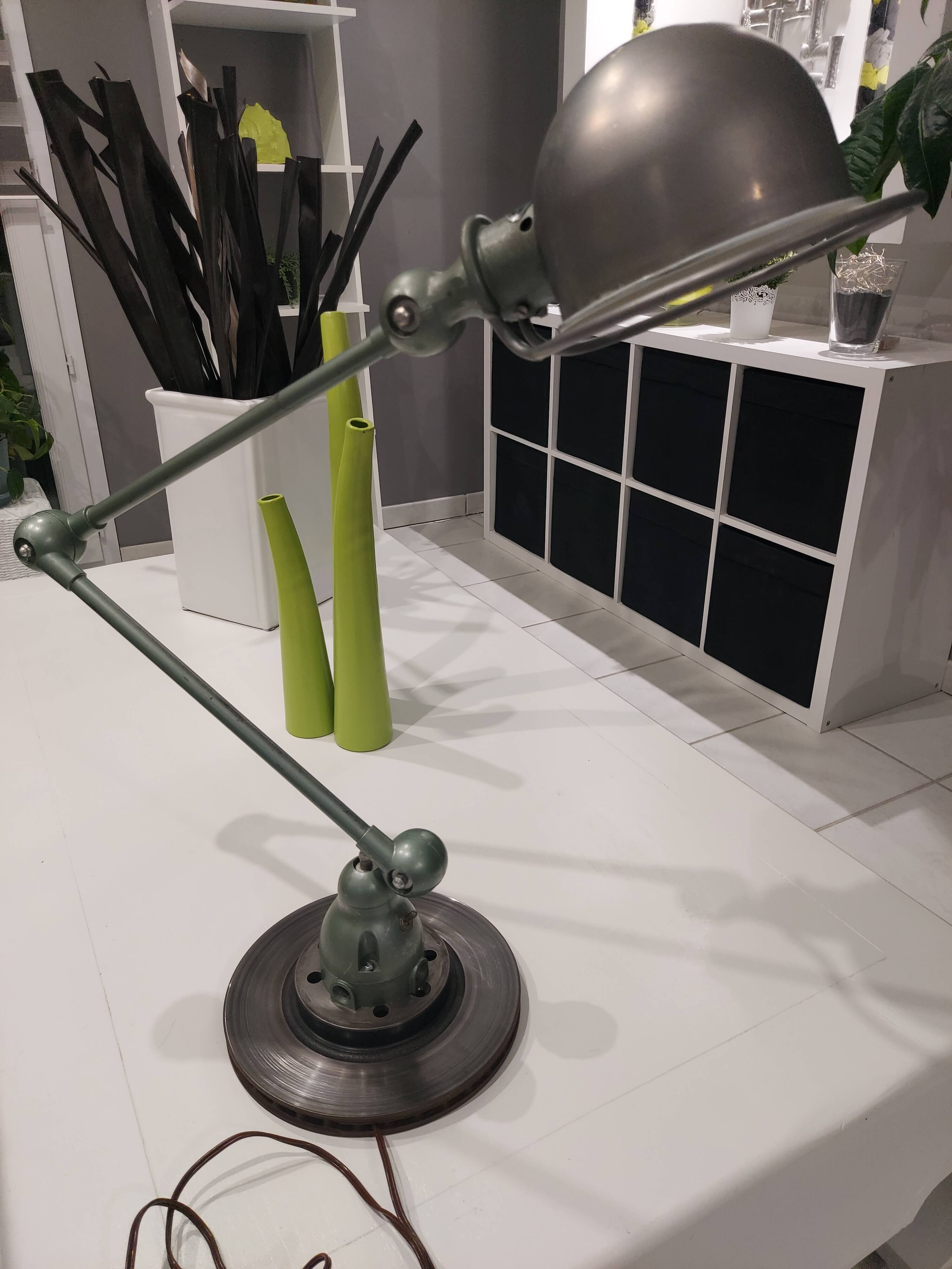 Industrial lamp by Jean Louis Domecq for Jielde, vintage 1950s