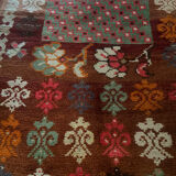 Vintage wool ethnic rug