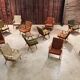 Lot de 14 fauteuils Thonet Boomerang