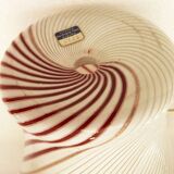 Dino Martens for Aureliano Toso Murano mezza filigrana table lamp from the 1950s