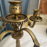 Bronze candlesticks 4 branches