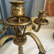 Bougeoirs bronze 4 branches