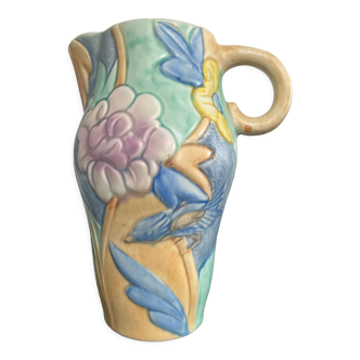Vintage Beswick England pitcher in glazed ceramic