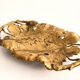 French bronze tray in Oak Leaf style from the 1950s