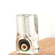 German Walther glass vase by Heiner Dusterhaus