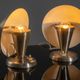 Pair of chrome table lamps, Vladimír Havel, 1960s, Czechoslovakia