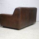 De Sede DS 43 sofa. 2 seats, leather, Switzerland, circa 1970