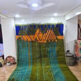 Handmade wool Berber rug 300X200 cm