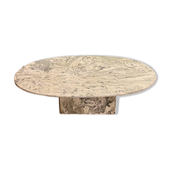 Table basse en marbre annees 80