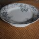 Black grey iron footed coupe Bourgeois