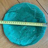 Gien leaf slip dessert plates