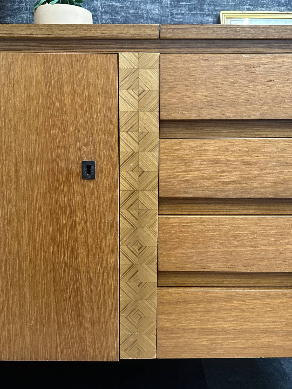 Vintage Scandinavian sideboard