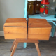 Travailleuse en bois