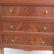 Louis XVI style mahogany secretary from the 19th century.