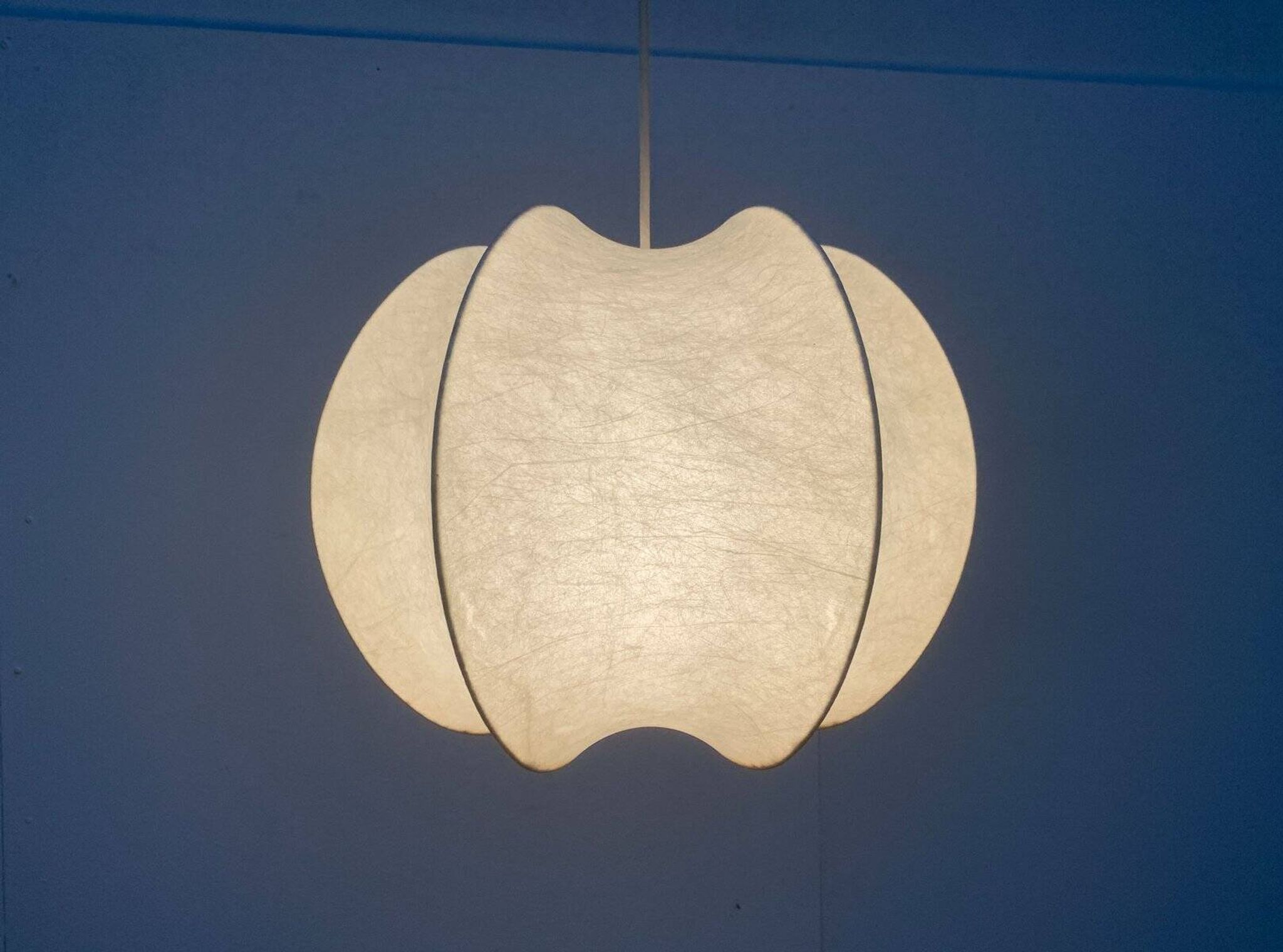 Suspension Cocoon German Mid-Century by Goldkant Leuchten, 1960s