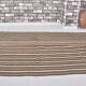 Neutral Stripe Handmade Kilim Rug sku 1676