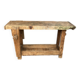 Old carpenter's workbench
