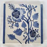 Hand Painted  Portuguese Art Tile Blue & White