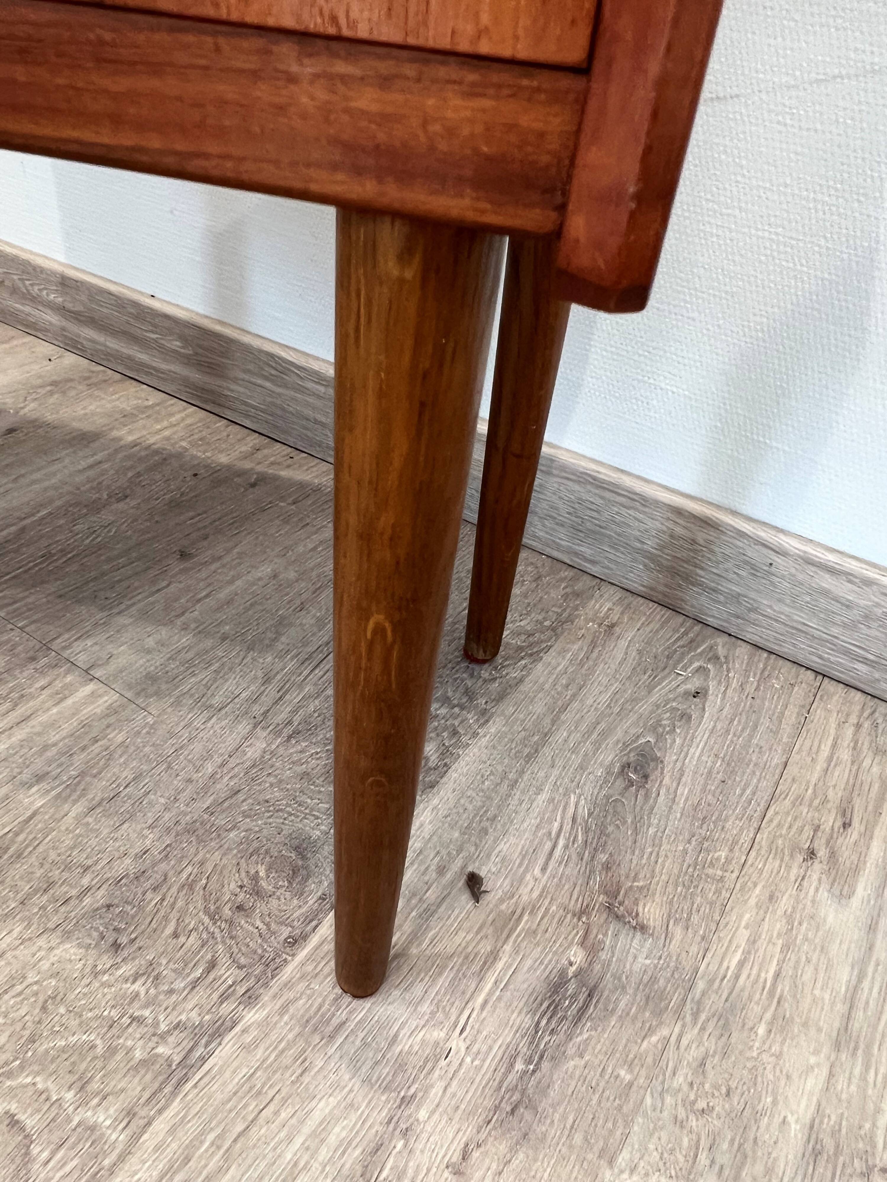 Scandinavian teak commode from the 1960s, Denmark.
