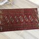 Vintage pure wool rug – 118 x 57cm
