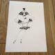 Vintage fashion illustration "Louis Feraud" - 80s/90s
