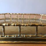 Ancient gold bronze tray