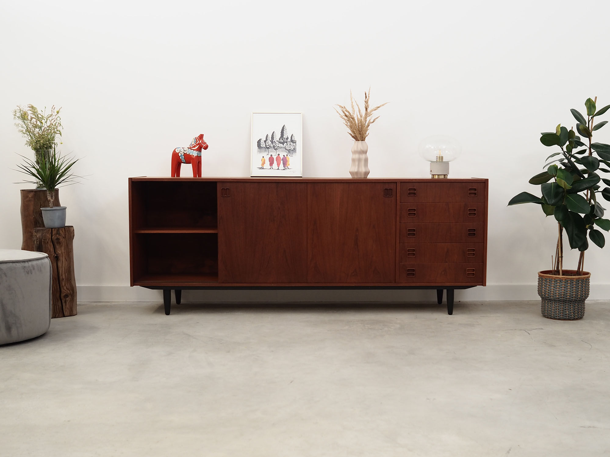Teak Sideboard, Danish design, 60's, production: Denmark