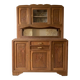 Buffet art déco en noyer massif