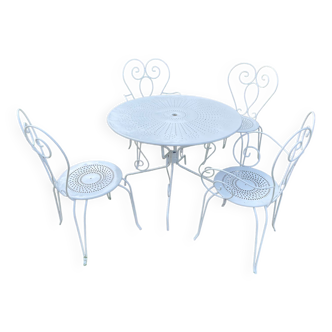 Salon de jardin en fer