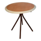 Side table with tapered legs
