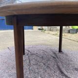 Vintage extendable dining table