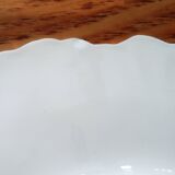 Set of 5 small flowered plates in Limoges porcelain