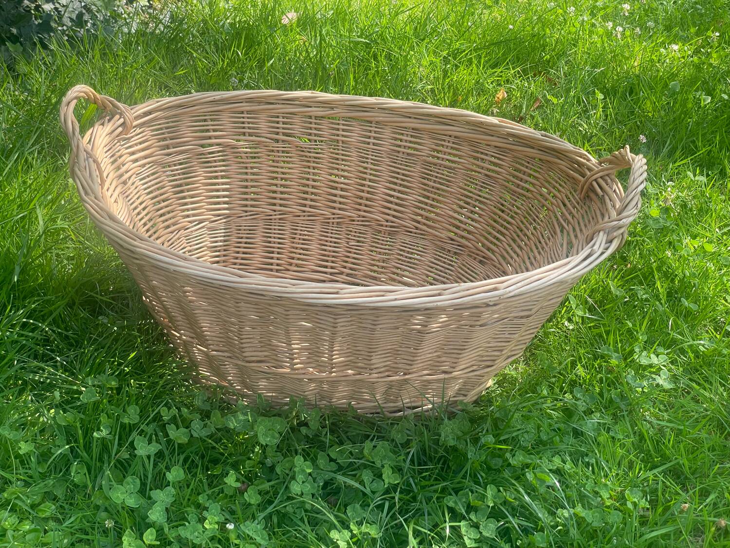 Large wicker basket