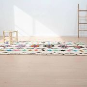 Tapis marocain laine naturelle unique 3x2 m