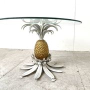 Pair of Hans Kögl pineapple side tables, 1960s